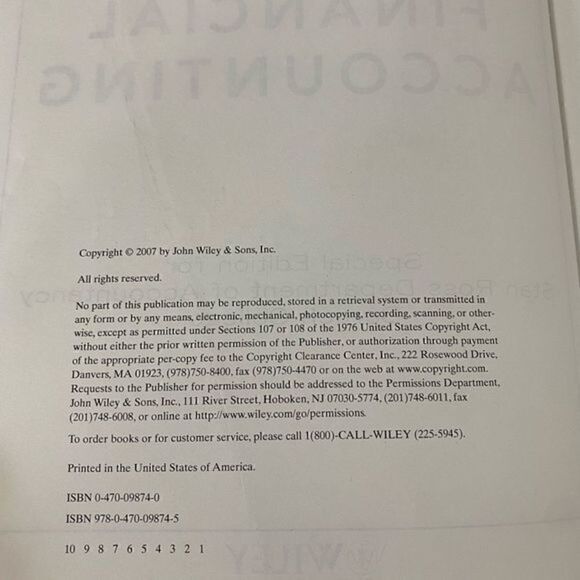 FINANCIAL Accounting: 5th Edition Textbook - Picture 3 of 3